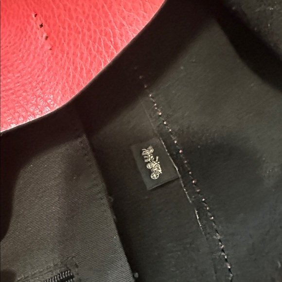 Coach Derby Red Leather Tote Bag - Picture 7 of 8